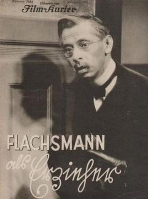 Movie poster for Flachsmann the Educator (1930)