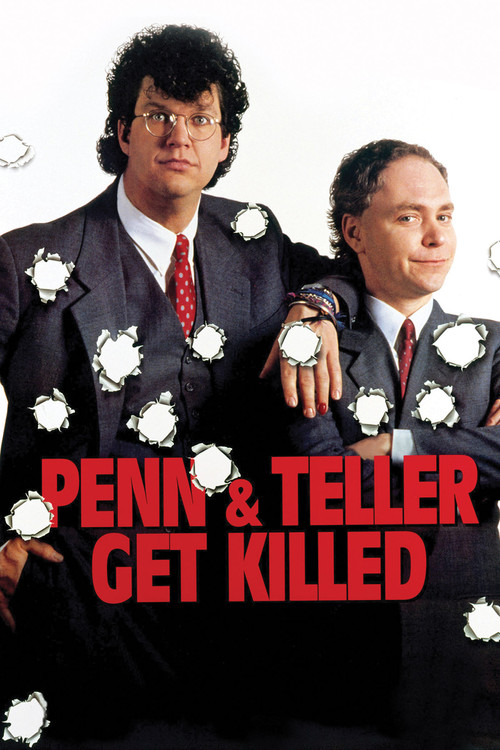 Movie poster for Penn & Teller Get Killed (1989)