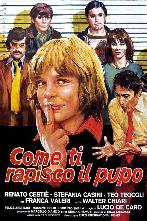 Movie poster for Come ti rapisco il pupo (1976)