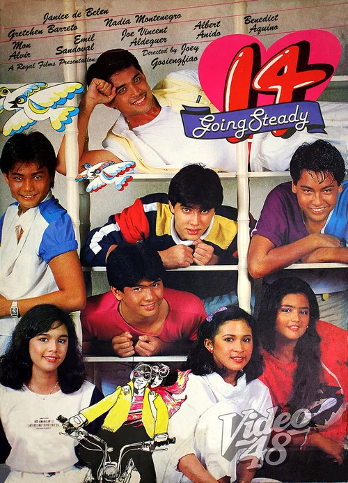 Movie poster for 14 Going Steady (1984)