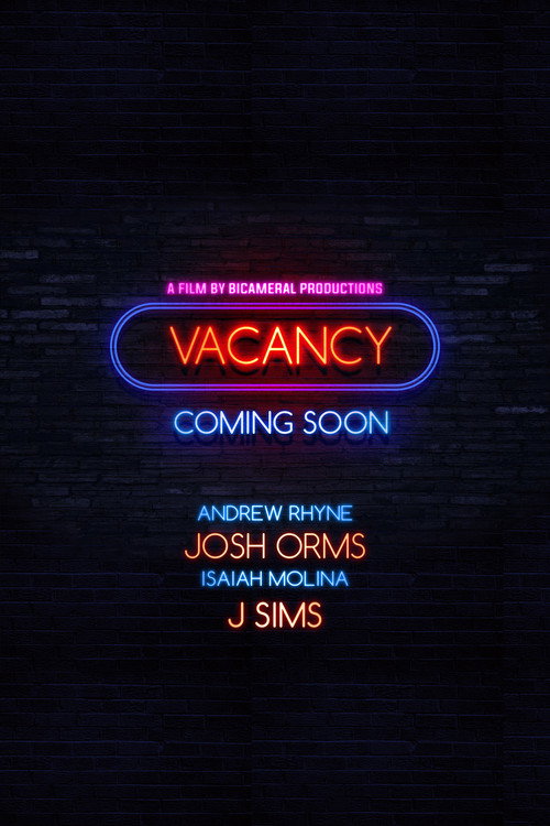 Movie poster for Vacancy (2017)