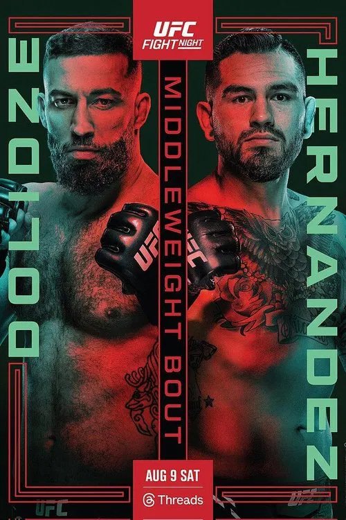 Movie poster for UFC on ESPN 72: Dolidze vs. Hernandez (2025)