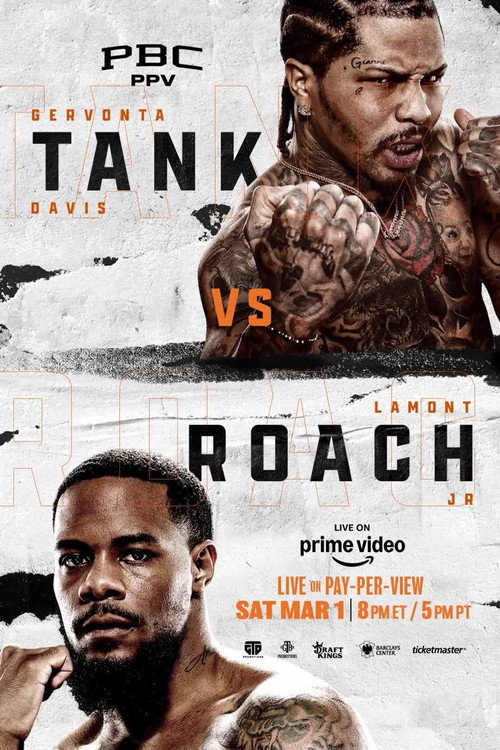 Movie poster for Gervonta Davis vs. Lamont Roach (2025)