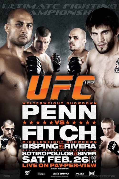 Movie poster for UFC 127: Penn vs. Fitch (2011)