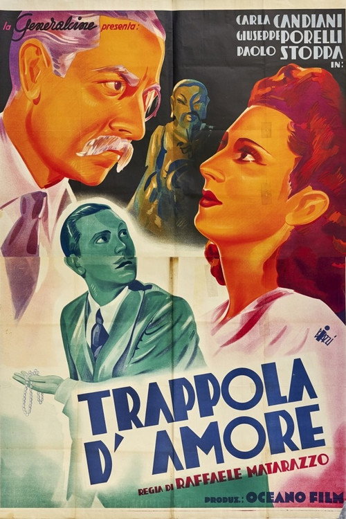 Movie poster for Trappola d'amore (1940)