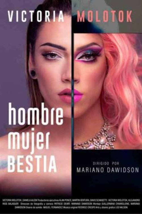 Movie poster for Hombre, mujer, bestia (2021)