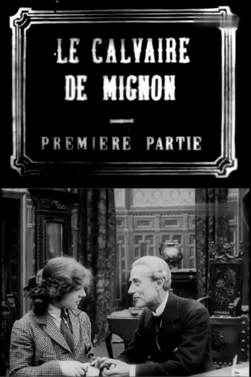 Movie poster for Mignon's Calvary (1917)