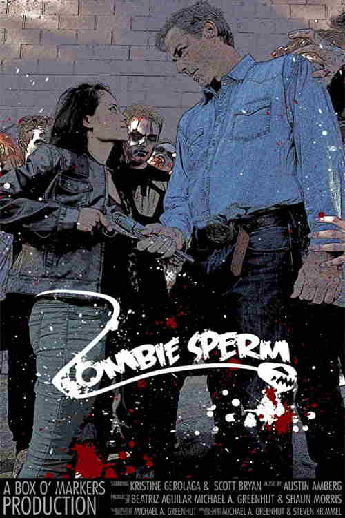 Movie poster for Zombie Sperm (2014)