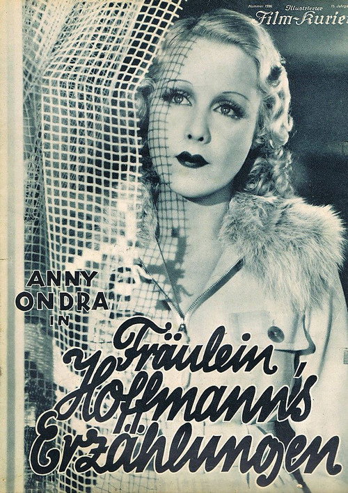 Movie poster for Fräulein Hoffmanns Erzählungen (1933)