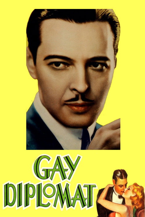 Movie poster for The Gay Diplomat (1931)