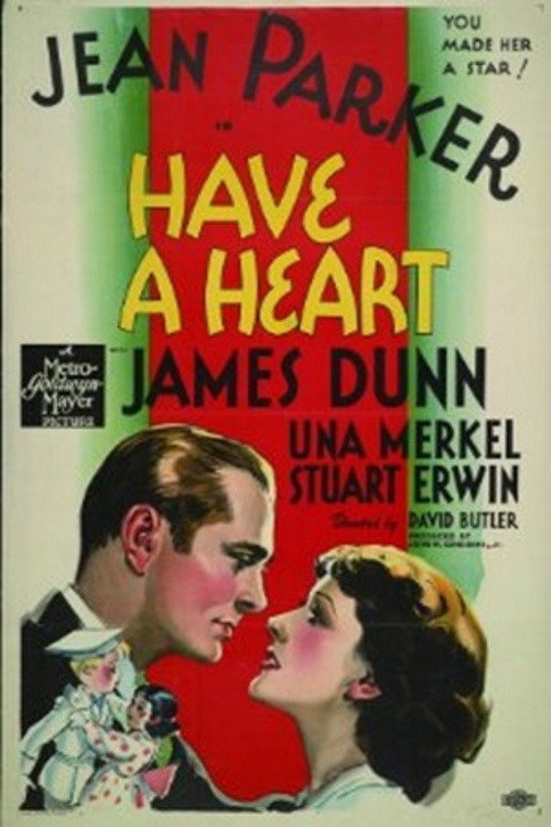 Movie poster for Have a Heart (1934)