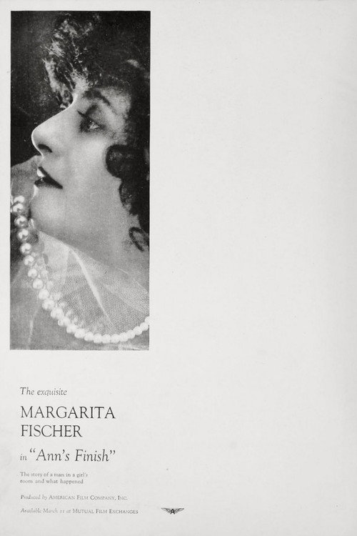 Movie poster for Ann's Finish (1918)