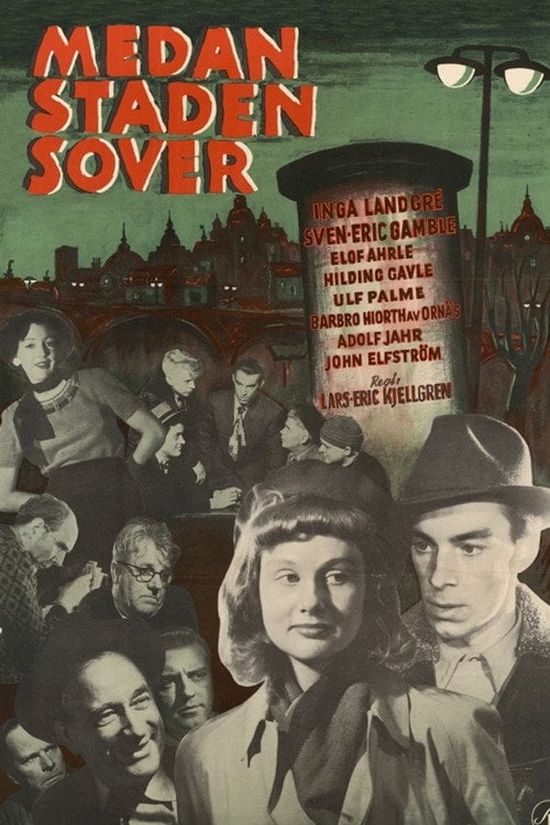 Movie poster for While the City Sleeps (1950)
