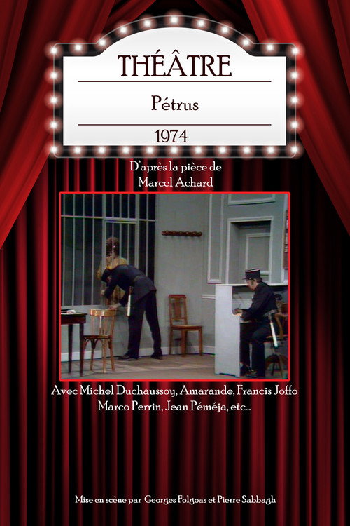 Movie poster for Pétrus (1974)