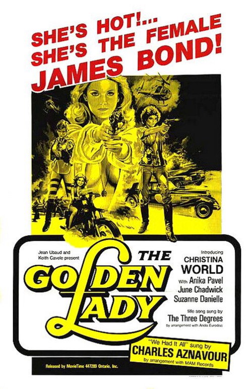 Movie poster for The Golden Lady (1979)