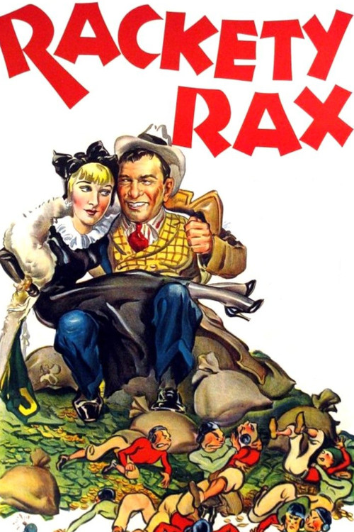 Movie poster for Rackety Rax (1932)