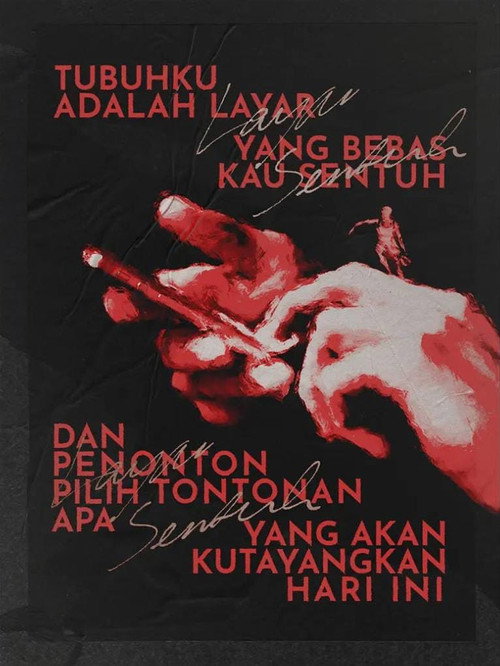 Movie poster for Layar Sentuh (2023)