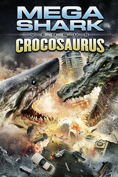 Movie poster for Mega Shark vs. Crocosaurus (2010)