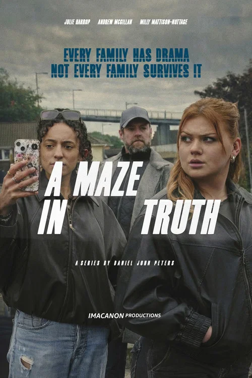 Series poster for A MAZE IN TRUTH (2026)