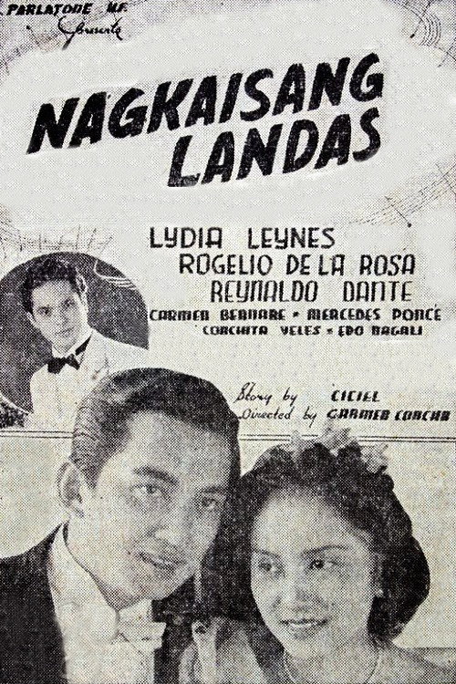 Movie poster for Nagkaisang Landas (1939)