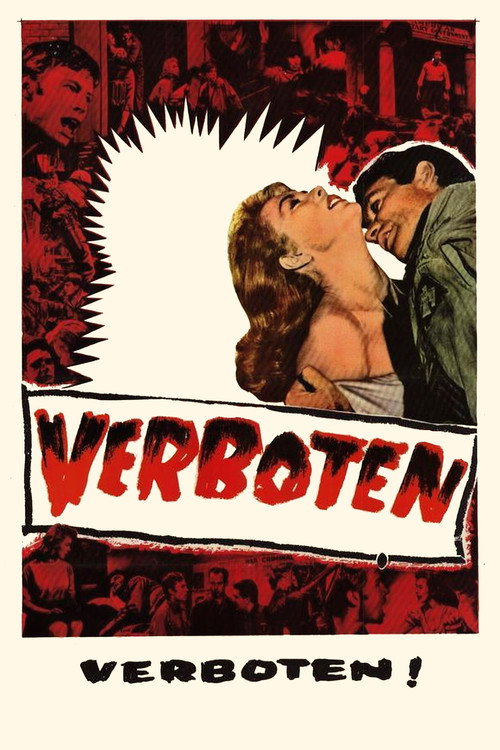 Movie poster for Verboten! (1959)