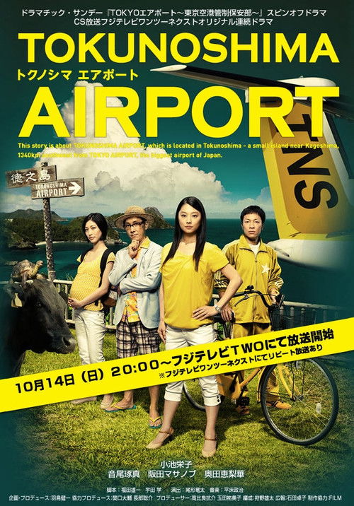 TOKUNOSHIMA Airport poster