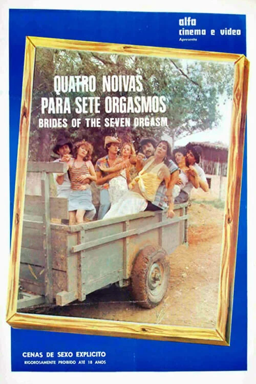 Movie poster for Quatro Noivas Para Sete Orgasmos (1985)