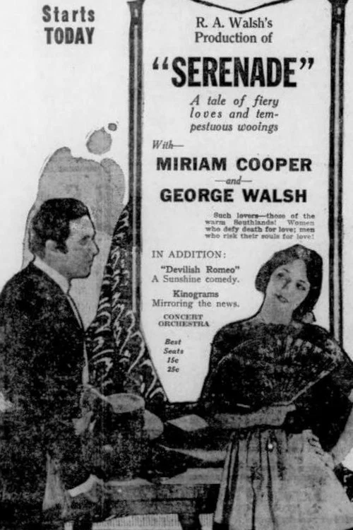 Movie poster for Serenade (1921)