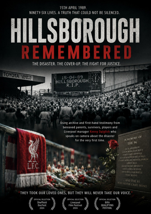 Movie poster for Hillsborough Remembered