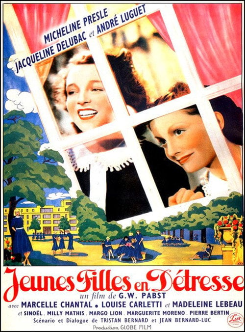 Movie poster for Girls in Distress (1939)