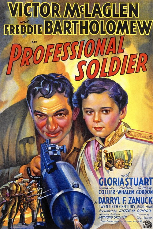Movie poster for Professional Soldier (1935)