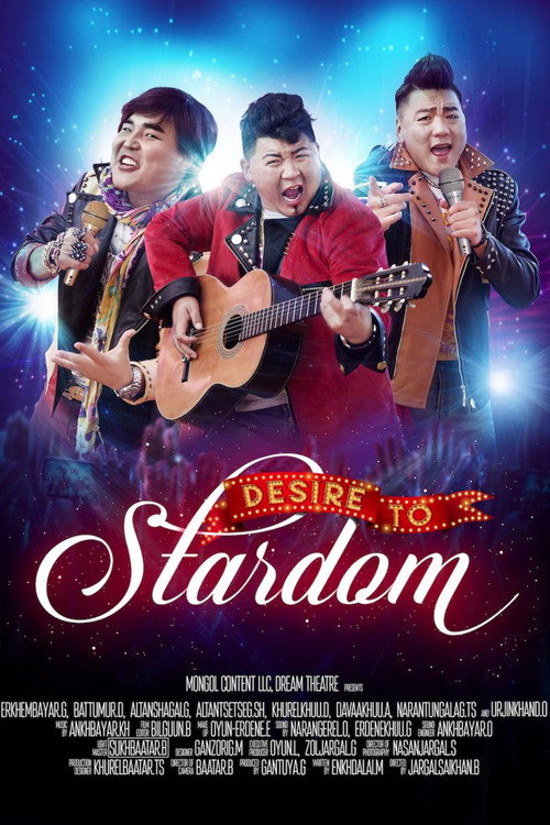 Movie poster for Desire to Stardom (2016)