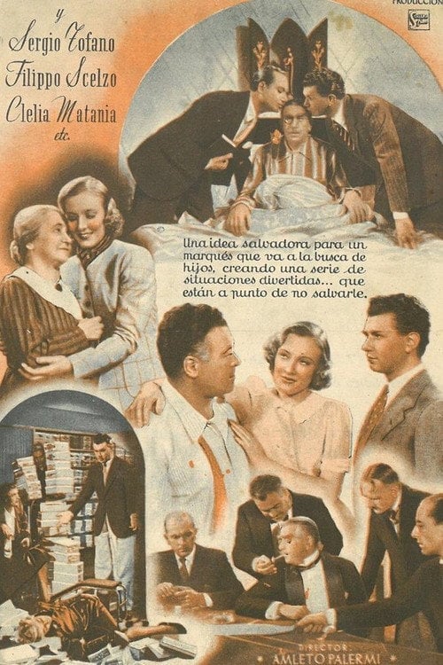 Movie poster for I figli del marchese Lucera (1939)
