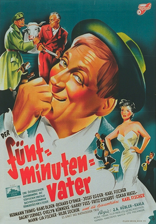 Movie poster for Der Fünfminutenvater (1951)