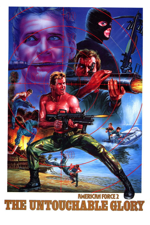 Movie poster for American Force 2: The Untouchable Glory (1988)