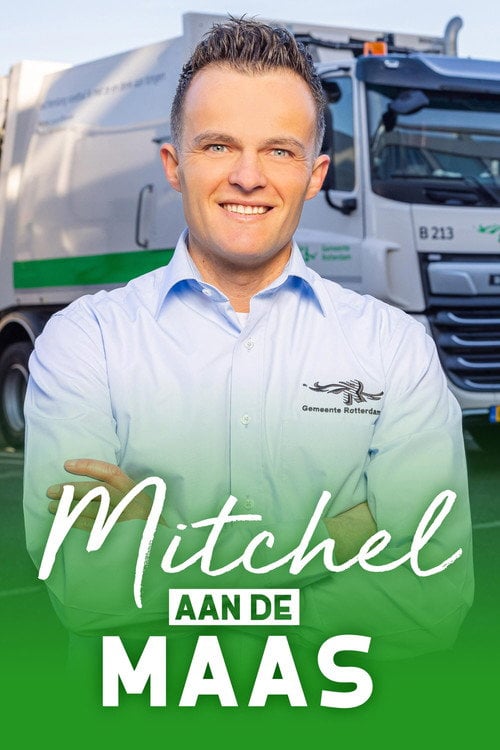 Series poster for Mitchel aan de Maas (2023)