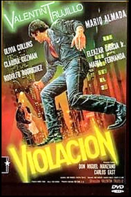 Movie poster for Violación (1989)