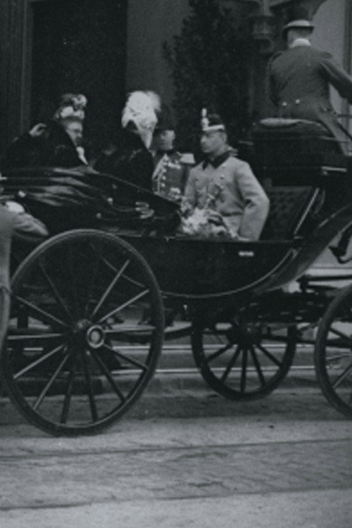 Movie poster for Intocht van hertog Hendrik van Mecklenburg en H.M. de koningin aan het Staatsspoor te 's-Gravenhage (1900)