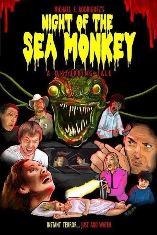 Movie poster for Night of the Sea Monkey (2013)