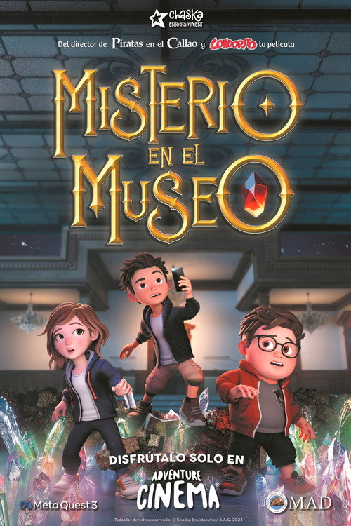 Movie poster for Misterio en el museo (2024)