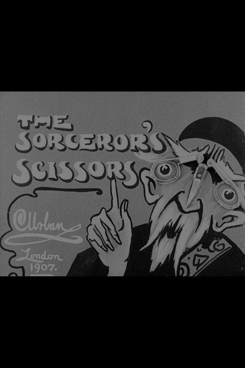 Movie poster for The Sorceror's Scissors (1907)