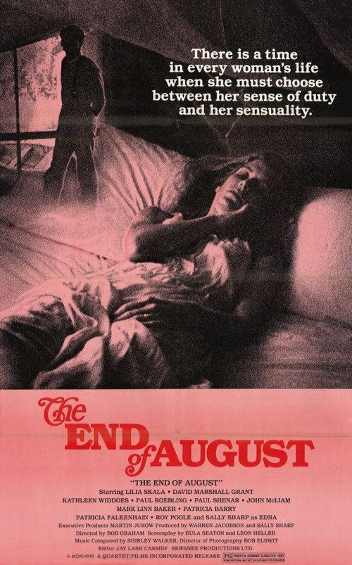 Movie poster for The End of August (1981)