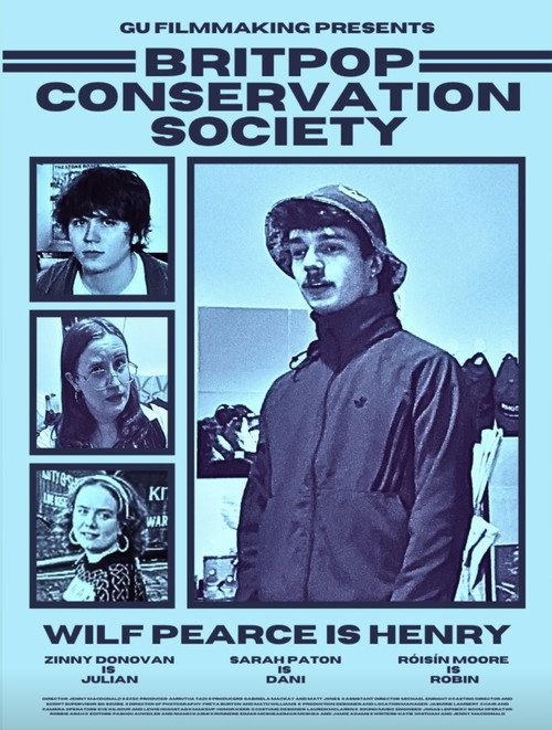 Movie poster for Britpop Conservation Society (2025)