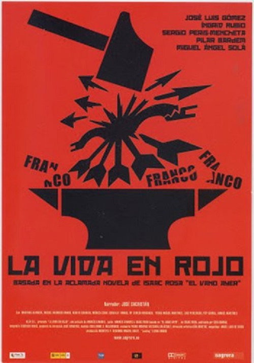 Movie poster for La vida en rojo (2008)