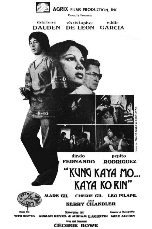 Movie poster for Kung Kaya Mo... Kaya Ko Rin (1978)
