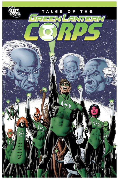Movie poster for Only the Bravest: Tales of the Green Lantern Corps (2011)