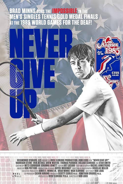 Movie poster for Never Give Up (2023)
