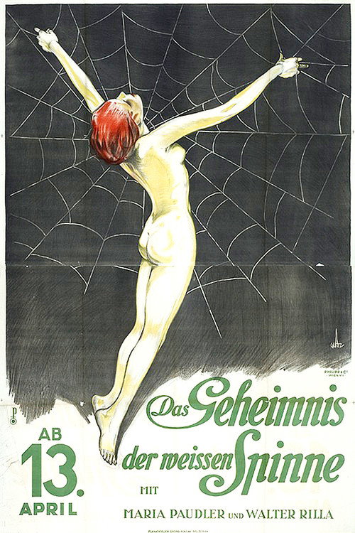 Movie poster for Die weiße Spinne (1927)