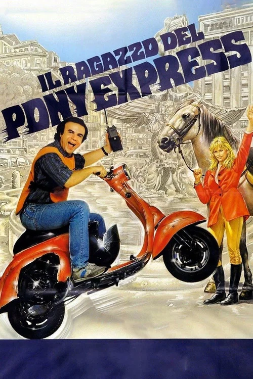 Movie poster for Il ragazzo del Pony Express (1986)