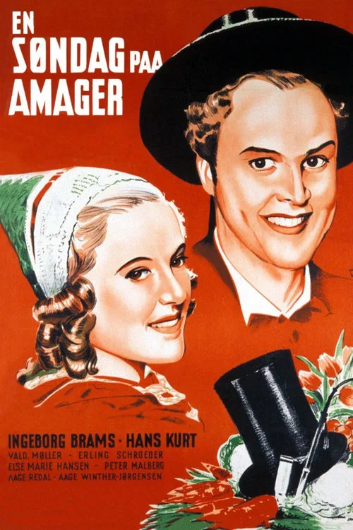 Movie poster for En søndag paa Amager (1941)